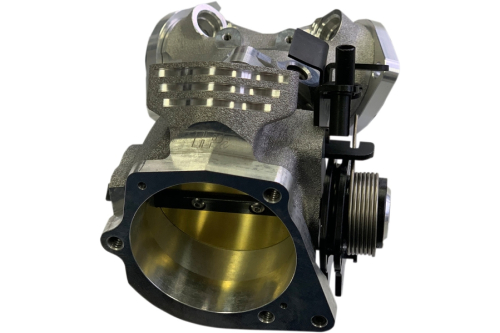 Horsepower - Horsepower Big Bore 51mm Throttle Body - 1.710in. Intake Runner - Black Finish - HPI-51D6-17B