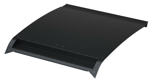 Pro Armor - Pro Armor Pro XP Aluminum Roof with Light Bar Pocket - Black - P199R138BL