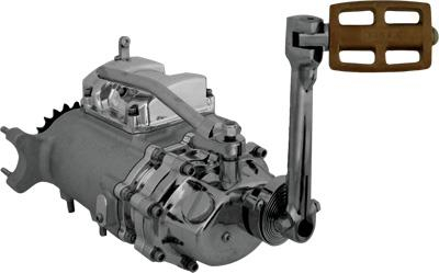 Baker - Baker 6-Into-4 Transmission with Kicker - Raw Finish - M6402R-65