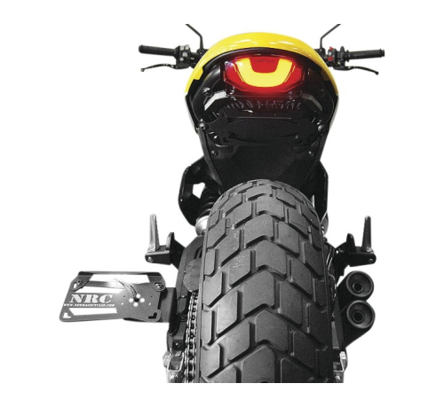New Rage Cycles - New Rage Cycles Side Mount License Plate Bracket - 1260-SIDE