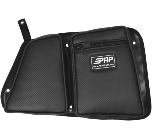 PRP - PRP Rear Door Bag with Knee Pads - Passenger Side - Black - E41-210