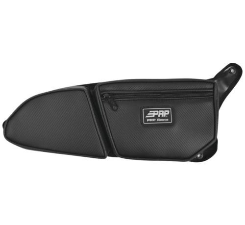 PRP - PRP Front Door Bag with Knee Pads - Passenger Side - Black - E44-210