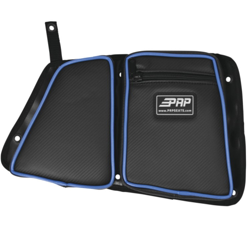 PRP - PRP Rear Door Bag with Knee Pads - Passenger Side - Black/Blue - E41-V