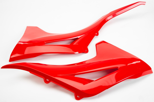 Polisport - Polisport Radiator Scoop - Red - 8473800007