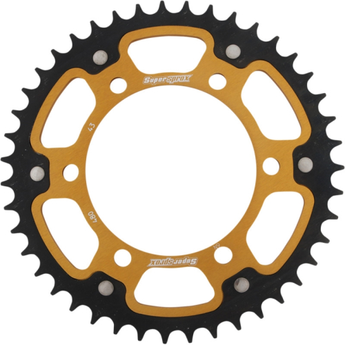 Supersprox - Supersprox Stealth Rear Sprocket - 43T - RST-480-43-GLD