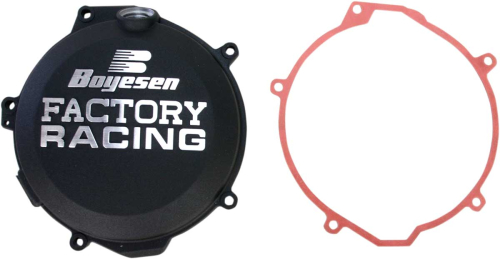 Boyesen - Boyesen Factory Clutch Cover - Black - CC-44AB