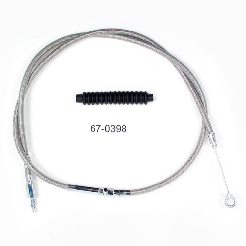 Motion Pro - Motion Pro Armor Coat Stainless Steel Longitudinally Wound Clutch Cable - 67-0398