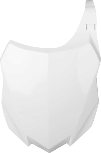 Polisport - Polisport Front Number Plate - White - 8659200002