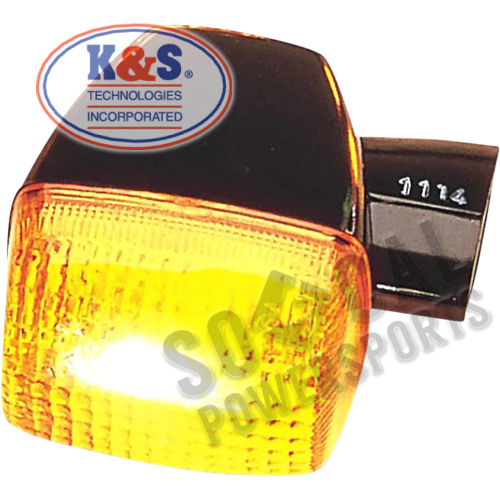 K&S Technologies - K&S Technologies DOT Approved Turn Signal - Amber - 25-1114