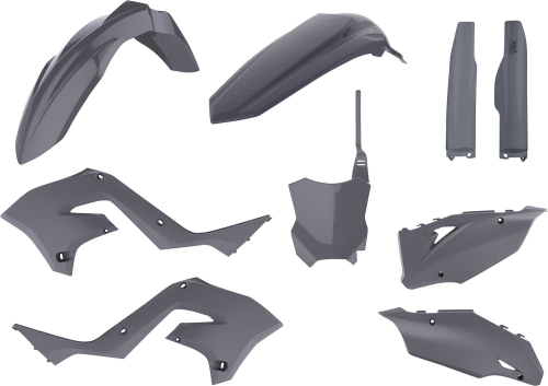Polisport - Polisport Plastic Kit - Nardo Gray - 90935
