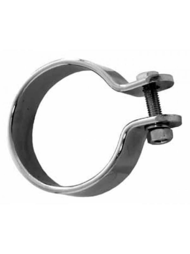 Emgo - Emgo Short Exhaust Pipe Clamp - 2in. - 80-62344