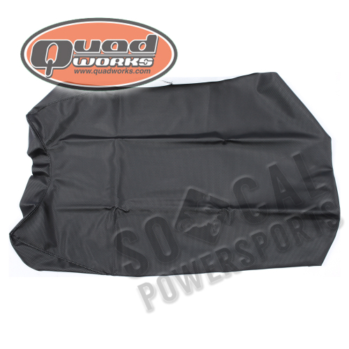 Quad Works - Quad Works Seat Cover - Gripper - Black - 31-43593-01