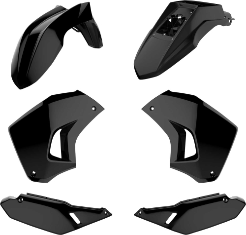 Polisport - Polisport Plastic Kit - Black - 90858