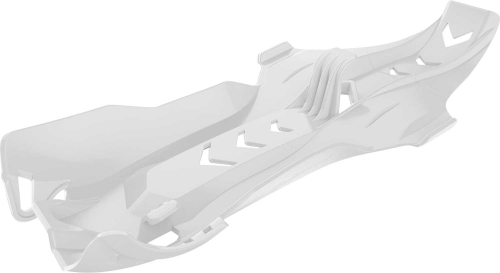 Polisport - Polisport Fortress Skid Plate with Link Guard - White - 8469000003