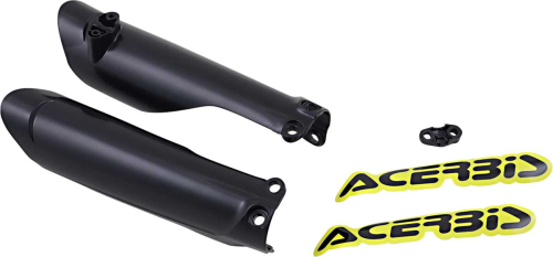 Acerbis - Acerbis Lower Fork Covers - Black - 2791510001