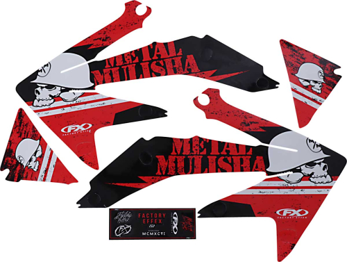 Factory Effex - Factory Effex Metal Mulisha 2020 Shroud Graphic Kit - 23-11334