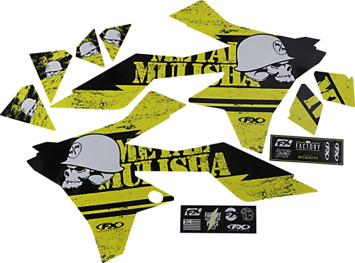 Factory Effex - Factory Effex Metal Mulisha 2020 Shroud Graphic Kit - 23-11432
