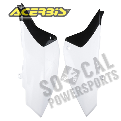 Acerbis - Acerbis Side Panels - White/Black - 2726701035