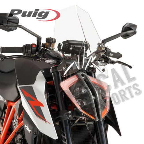 PUIG - PUIG New Generation Touring Windscreen - Clear - 9692W