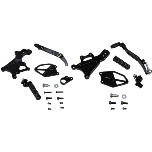 Vortex - Vortex Adjustable Rear Set Version 2 - Black - RS634K