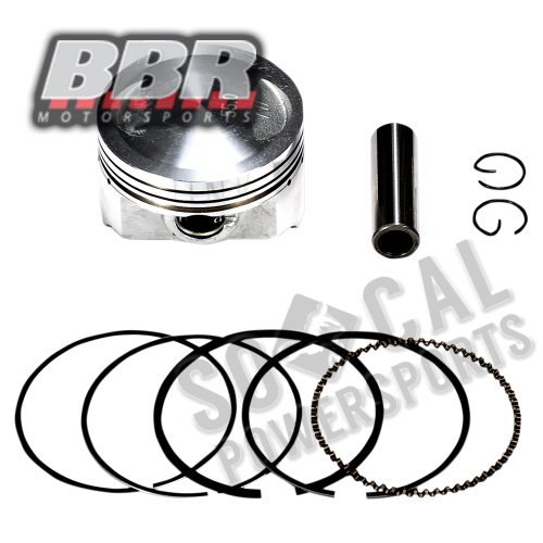 BBR Motorsports - BBR Motorsports Ring Set for 132cc Big Bore Kit - 411-HCF-1111