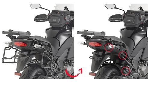 GIVI - GIVI Side Case Hardware for Trekker Series Hard Cases - PLR4113