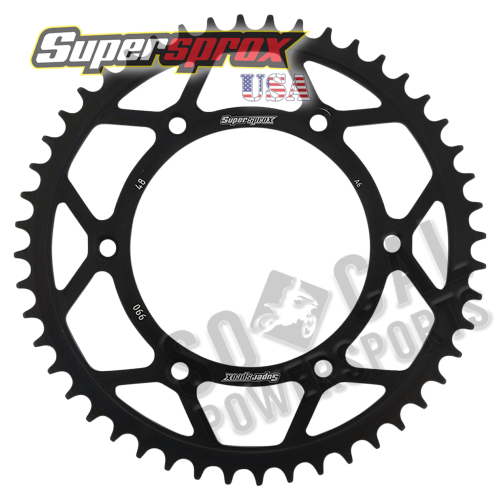 Supersprox - Supersprox Steel Rear Sprocket - 48T - RFE-990-48-BLK