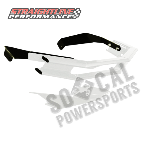 Straightline Performance - Straightline Performance Double-Bar Rugged Series Front Bumper - White - 183-226-WHITE