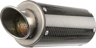 Hotbodies Racing - Hotbodies Racing MGP Growler Full System Exhaust - Low Mount - Carbon Fiber Muffler - 41602-2410