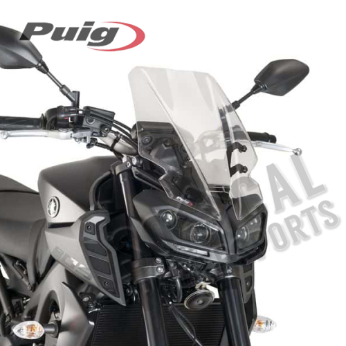 PUIG - PUIG Naked New Generation Touring Windscreen - Clear - 9377W