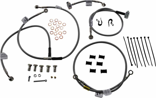 Galfer Brakes - Galfer Brakes Sportbike Stainless Steel Hydraulic Brake Line - FK003D914-6