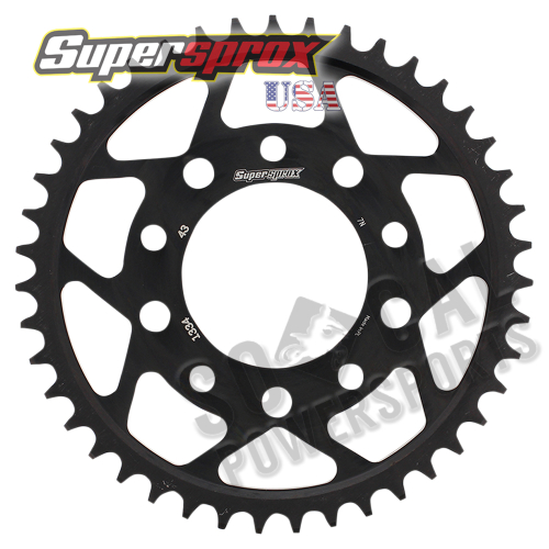 Supersprox - Supersprox Steel Rear Sprocket - 43T - RFE-1334-43-BLK