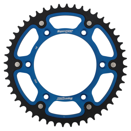 Supersprox - Supersprox Stealth Rear Sprocket - 48T - RST-990-48-BLU