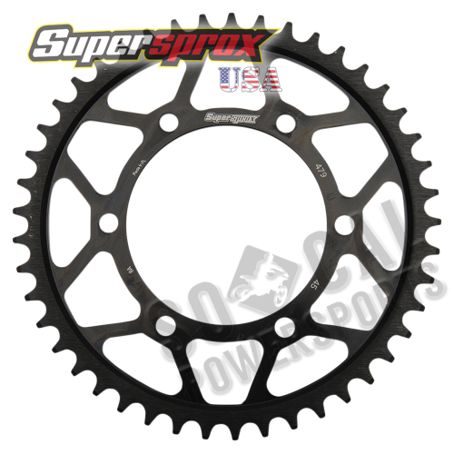 Supersprox - Supersprox Steel Rear Sprocket - 45T - RFE-479-45-BLK