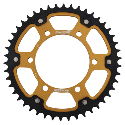 Supersprox - Supersprox Stealth Rear Sprocket - 46T - RST-479-46-GLD
