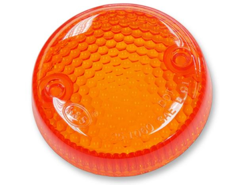 K&S Technologies - K&S Technologies Replacement Turn Signal Lens - Amber - 25-1220