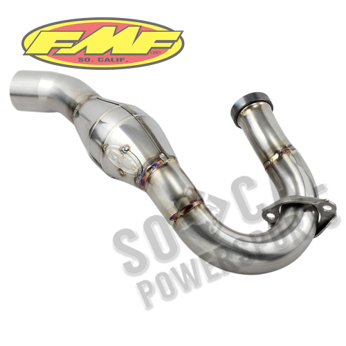 FMF Racing - FMF Racing MegaBomb Header (Single) - Stainless Steel - 041538