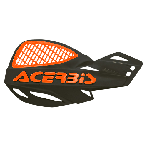 Acerbis - Acerbis Uniko Vented Handguards - Black/Orange - 2072671009
