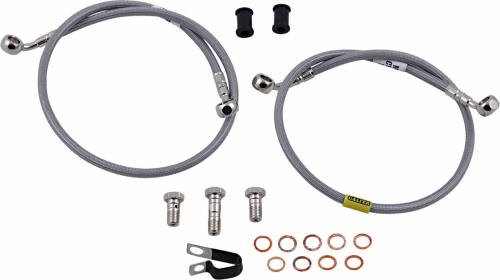 Galfer Brakes - Galfer Brakes Stainless Steel Front Hydraulic Brake Line Kit - FK003D584-2