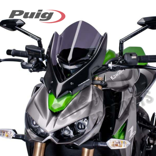 PUIG - PUIG New Generation Touring Windshield - Dark Smoke - 7514F