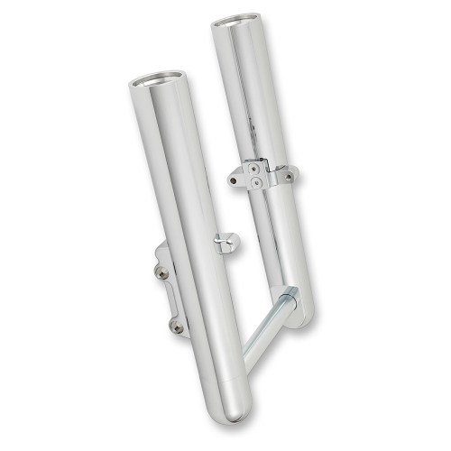Arlen Ness - Arlen Ness Hot Legs Dual Disc Fork Leg Set - Smooth - Chrome - 40-503