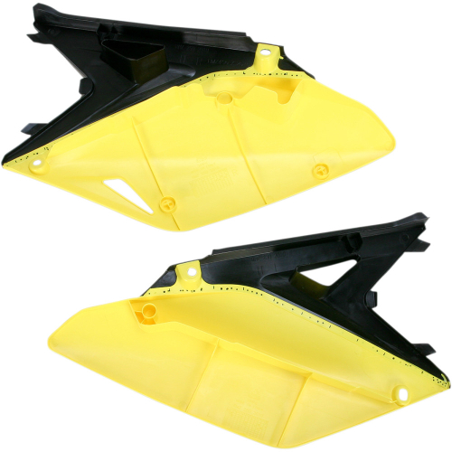 Acerbis - Acerbis Side Panels - Black/Yellow - 2171921040