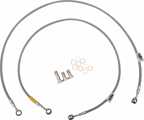 Galfer Brakes - Galfer Brakes Sportbike Stainless Steel Hydraulic Brake Line - FK003D453-2