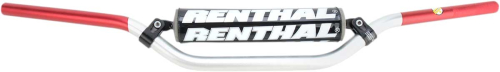 Renthal - Renthal 7/8in. Handlebar - McGrath/Lusk/Stewart - Silver/Red - 96605SR01185