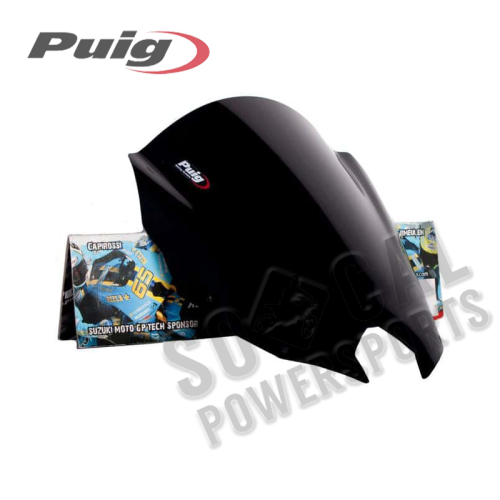 PUIG - PUIG Racing Windscreen - Black - 5547N