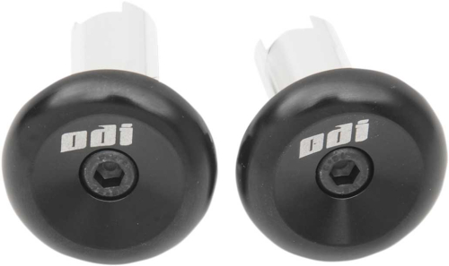 ODI - ODI Aluminum End Plugs - Black - F71APB