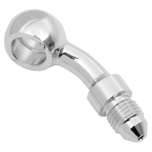 Russell - Russell Cycleflex Universal Brake Line Fitting - 10mm Banjo x #3 Male 35 Degrees - R4050C
