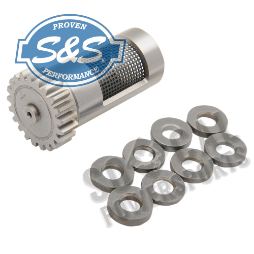 S&S Cycle - S&S Cycle Steel Breather Gear Kit - +.030in Oversize - 33-4260