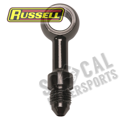 Russell - Russell Renegade Universal Adapter Fitting - 10mm (3/8in) Banjo x #3 Male Straight - R40473B