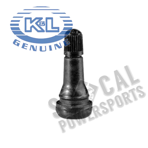 K&L Supply - K&L Supply Rubber Valve Stems - TR413 Straight Industry (pack of 6) - 32-8219